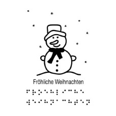 Weihnachtsgrußkarte 