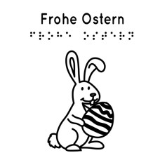Ostergrußkarte 